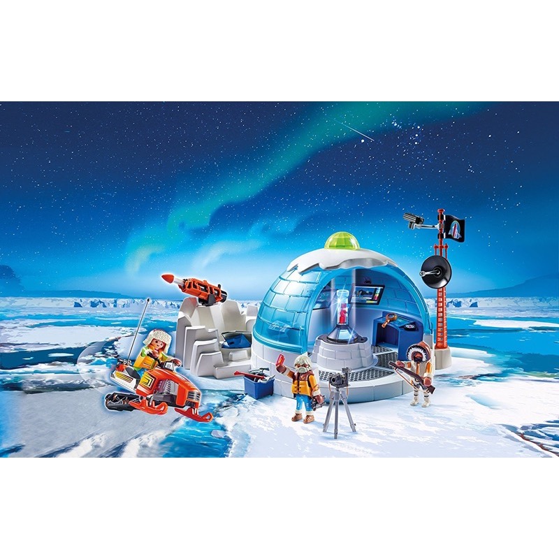 PLAYMOBIL 9055 Arctic Expedition Headquarters