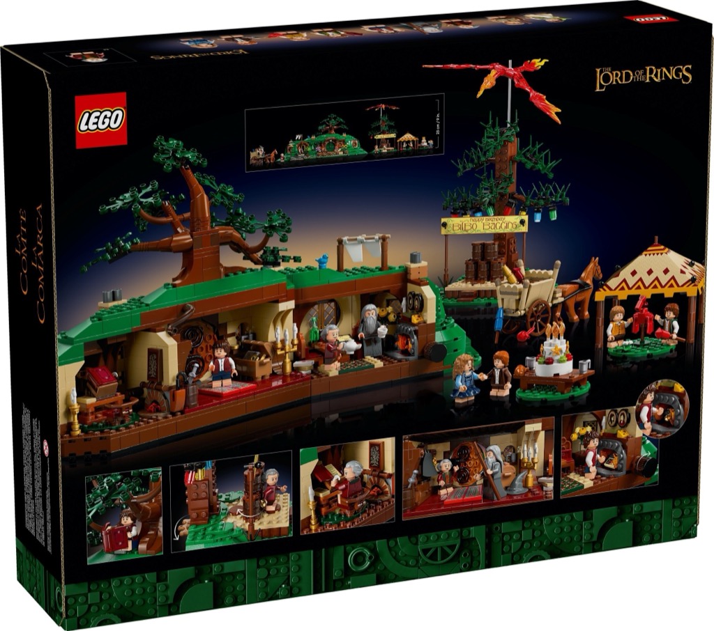 เลโก้ LEGO Exclusives 10354 The Lord of the Rings: The Shire แถม 40761 The Lord of the Rings: Sméagol & Déagol