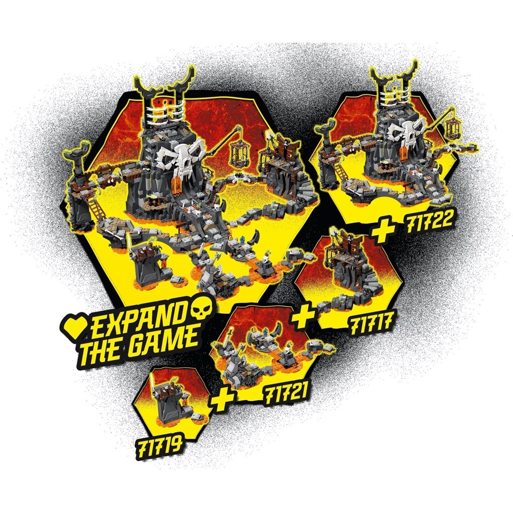 เลโก้ LEGO Ninjago 71721 Skull Sorcerer's Dragon