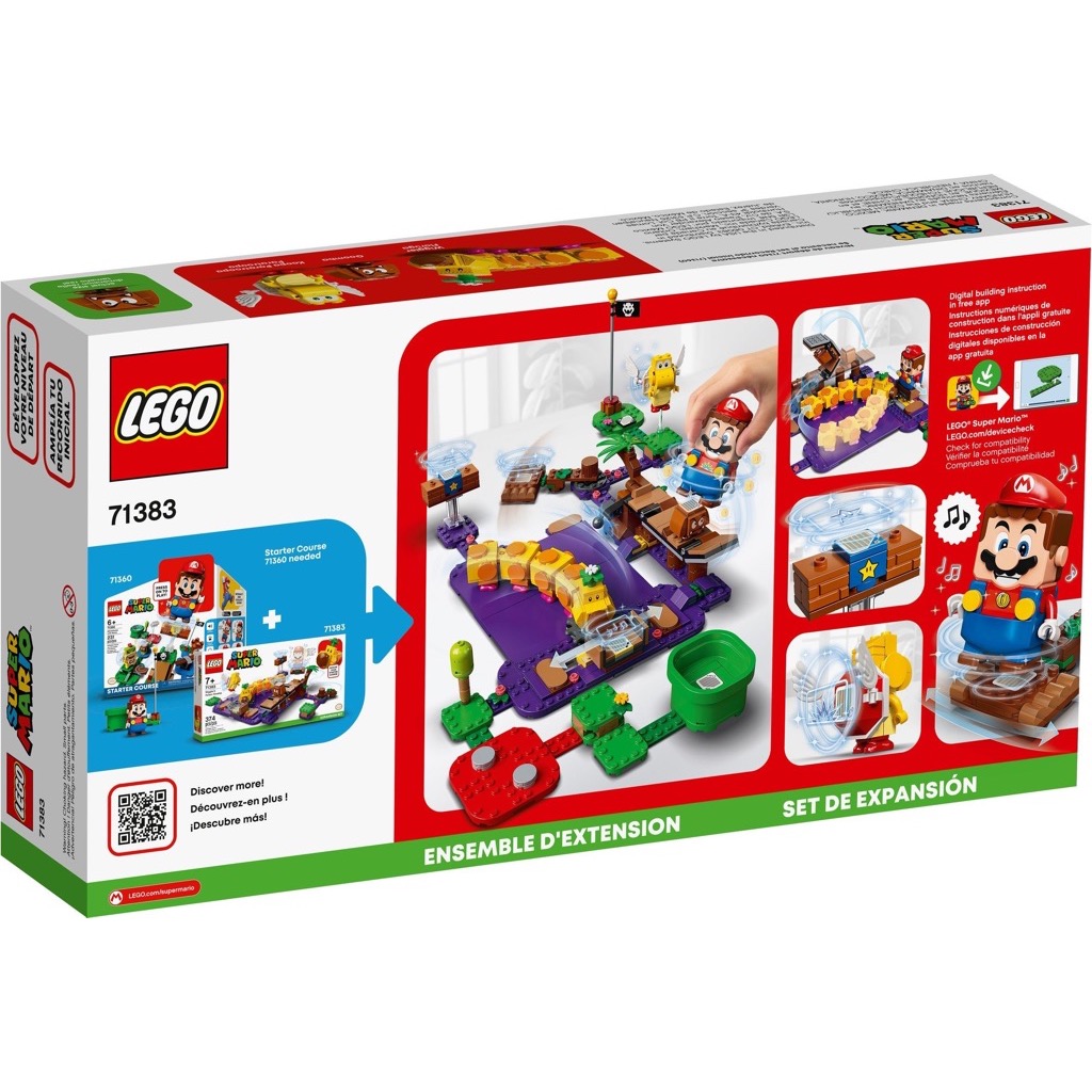 เลโก้ LEGO Super Mario 71383 Wiggler's Poison Swamp