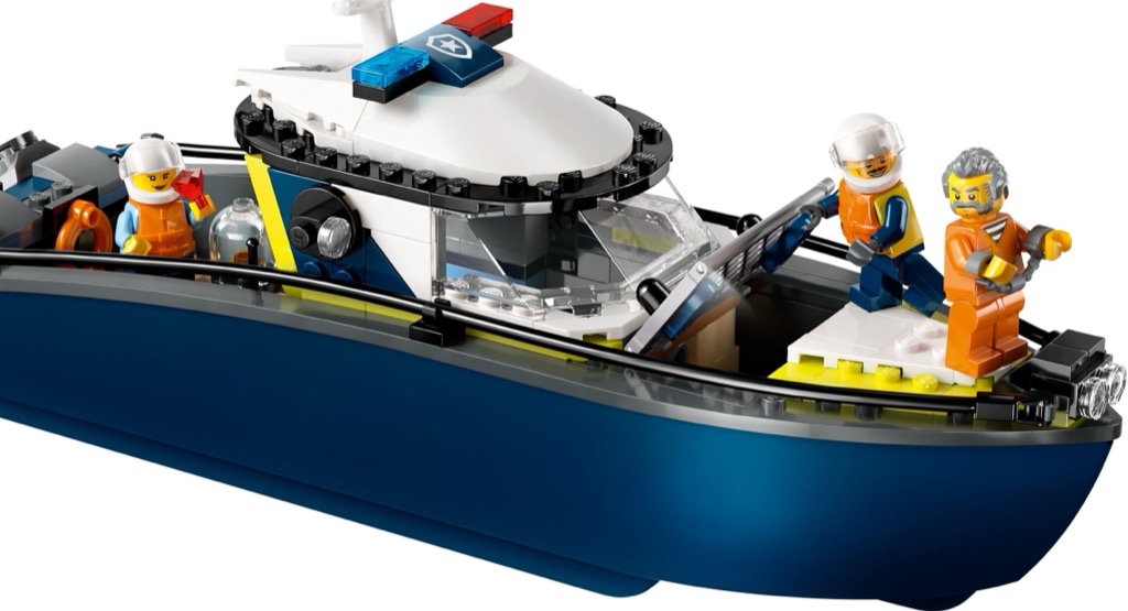 เลโก้ LEGO City 60456 Police Boat Chase