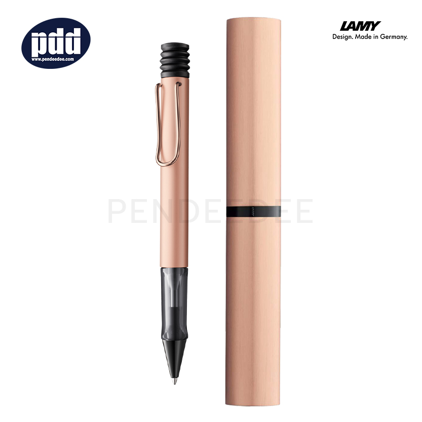 ปากกาสลักชื่อ LAMY ปากกาลูกลื่น ลามี่ แอลเอ็กซ์ โรสโกลด์ สีชมพูทอง - LAMY Lx BALLPOINT PEN Rosegold