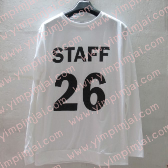 เสื้อยืดแขนยาว staff