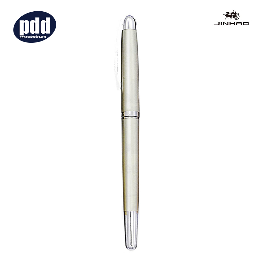 JINHAO ปากกาหมึกซึม จินห่าว 606 JINHAO 606 Silver CT Fountain Pen