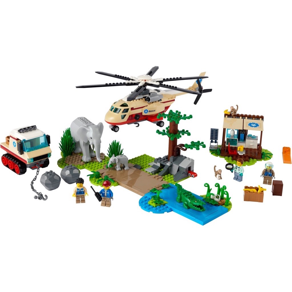 เลโก้ LEGO City 60302 Wildlife Rescue Operation