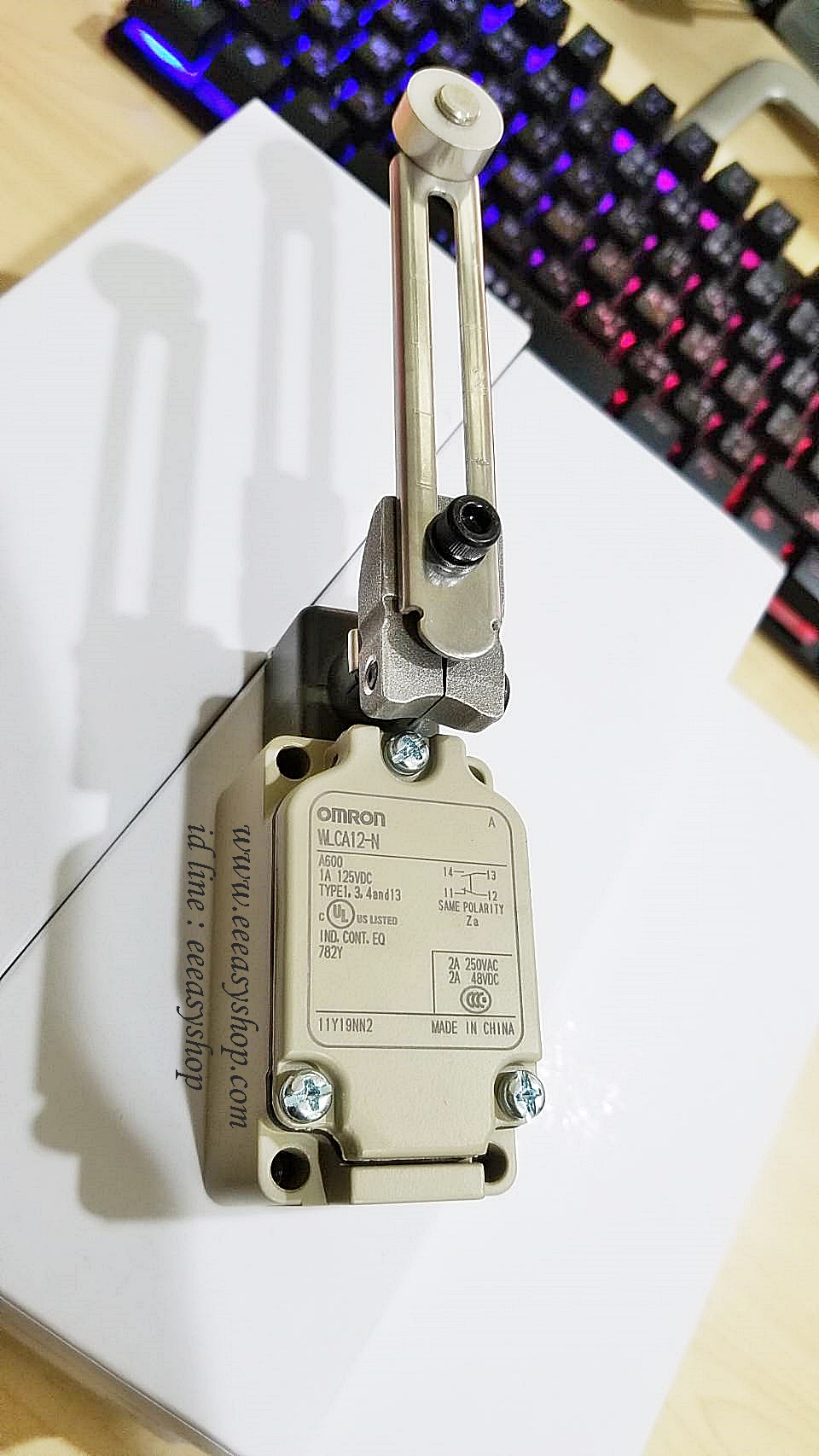omron Limit Switch WLCA12-N เดิม WLCA12
