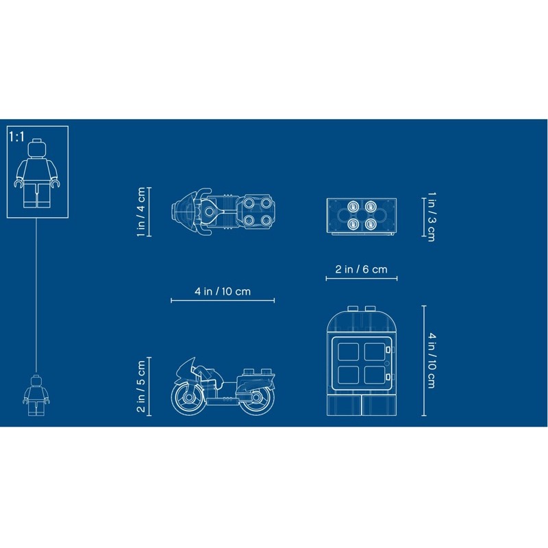 LEGO Duplo 10900 Police Bike