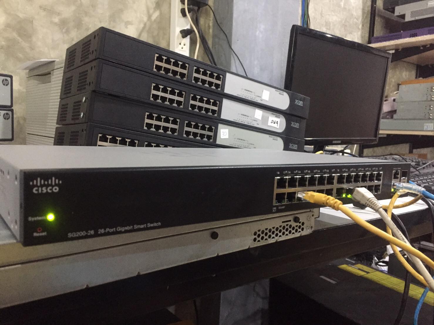 Cisco SG200-26 gig มือ 2 พร้อมใช้งาน