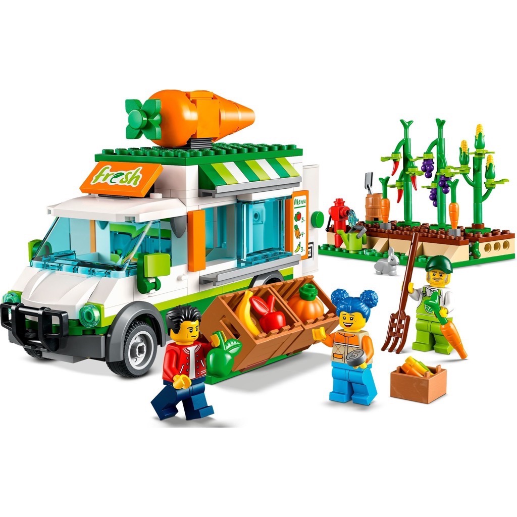 เลโก้ LEGO City 60345 Farmers Market Van