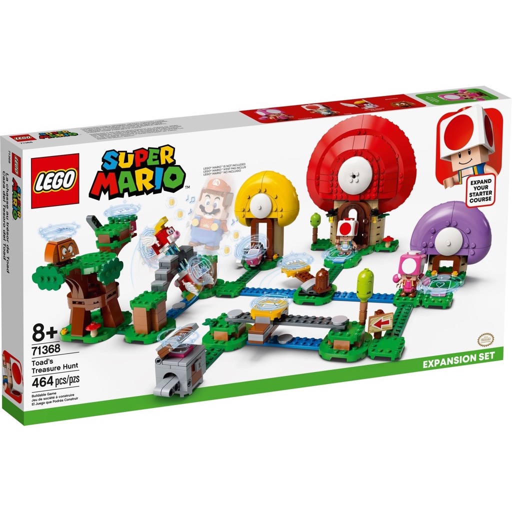 เลโก้ LEGO Super Mario 71368 Toad's Treasure Hunt
