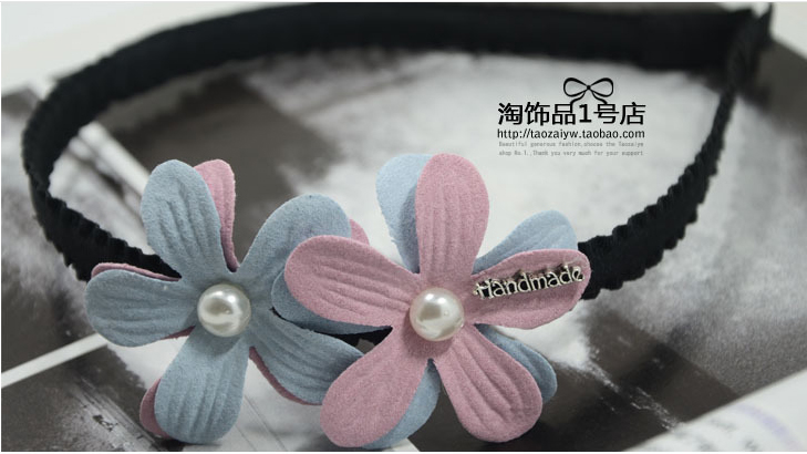 กลีบดอกไม้ผ้า ขนาด 4.5 ซม. มี 5 สีให้เลือก#CR038