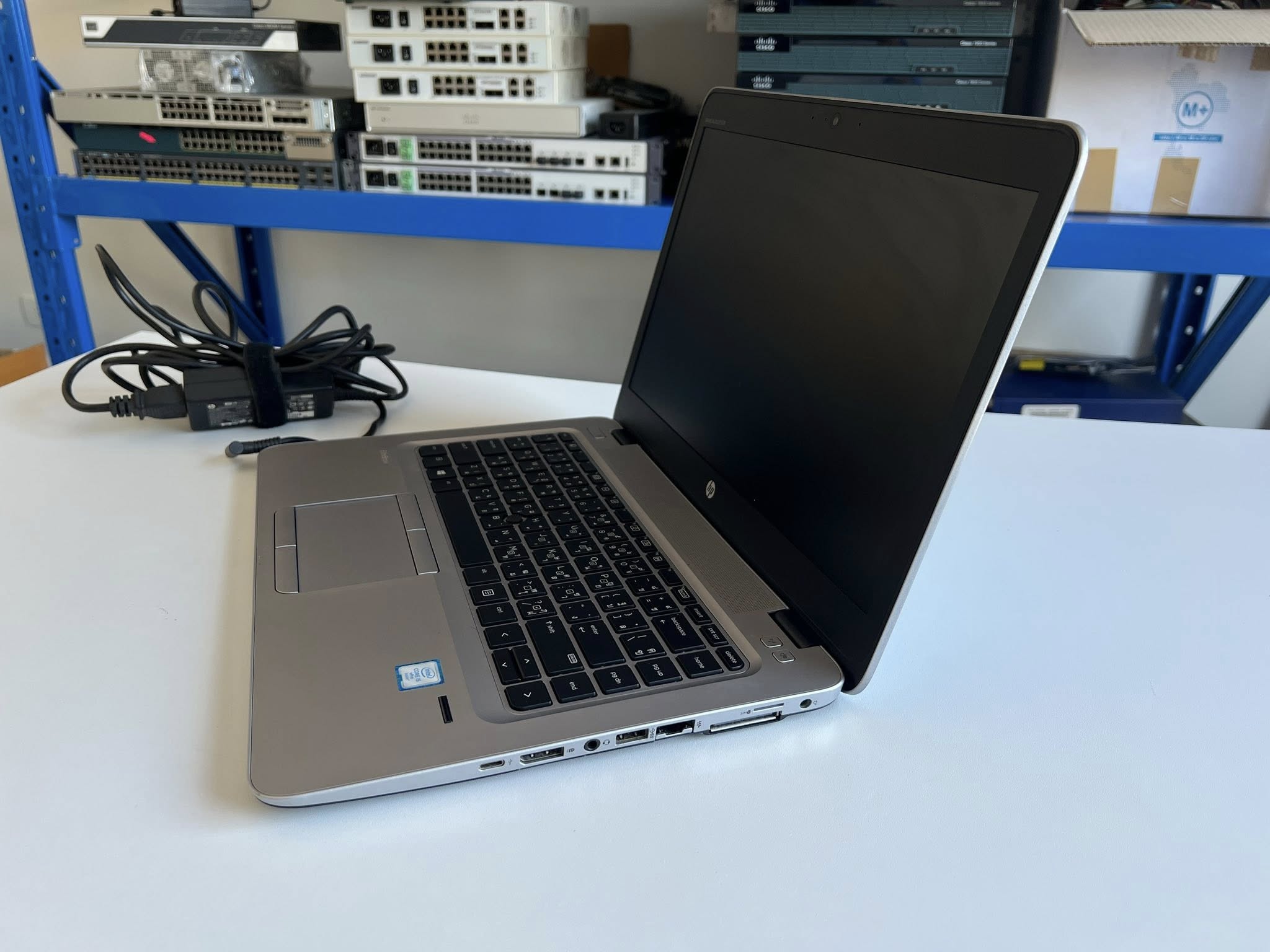 โน๊ตบุ๊ค HP 840 G3 i5 gen 6 ram 16gb ssd 480gb ประกันร้าน 30 วัน โน๊ตบุ๊คเอชพีมือสองพร้อมใช้งาน