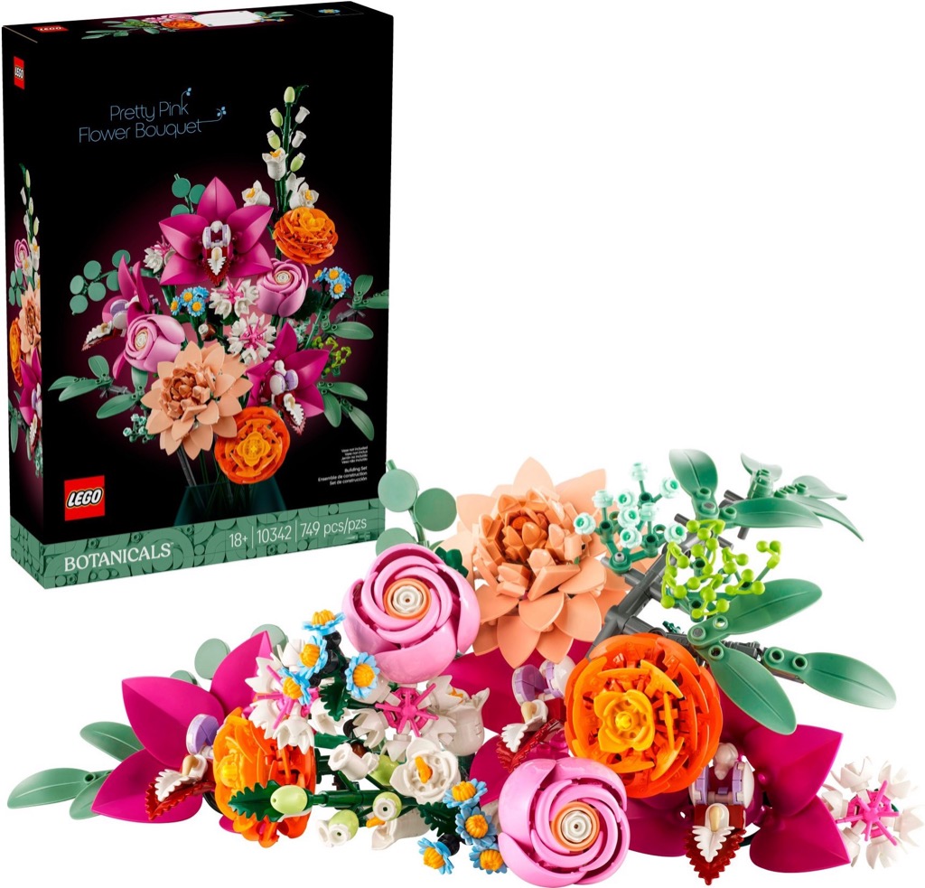เลโก้ LEGO Exclusives 10342 Pretty Pink Flower Bouquet