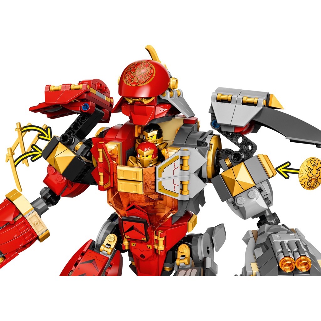เลโก้ LEGO Ninjago 71720 Fire Stone Mech