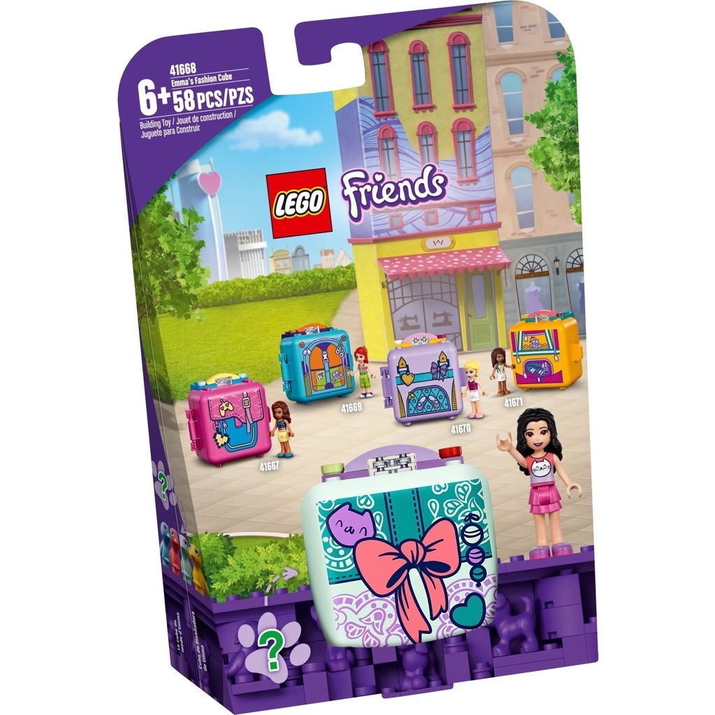 เลโก้ LEGO Friends 41668 Emma's Fashion Cube