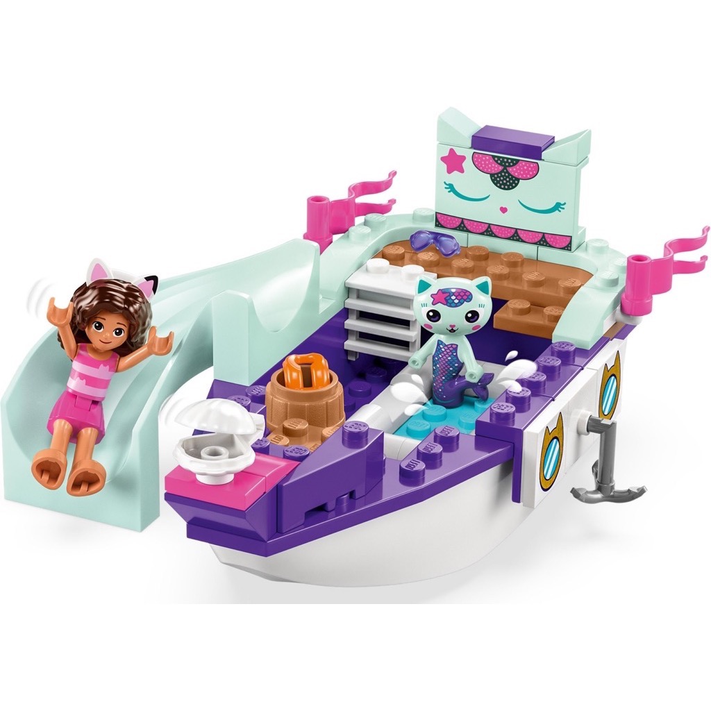 เลโก้ LEGO Gabby's Dollhouse 10786 Gabby & MerCat's Ship & Spa