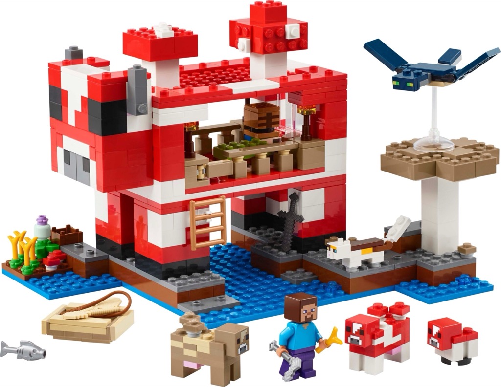 เลโก้ LEGO Minecraft 21270 The Mooshroom House