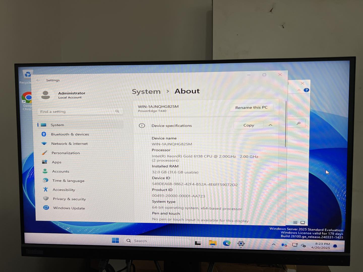 Dell T440 Server Tower 2cpu 40Cores ssd ประกันร้าน 6 เดือน เซิร์ฟเวอร์เดลทาวเวอร์มือสองพร้อมใช้งาน