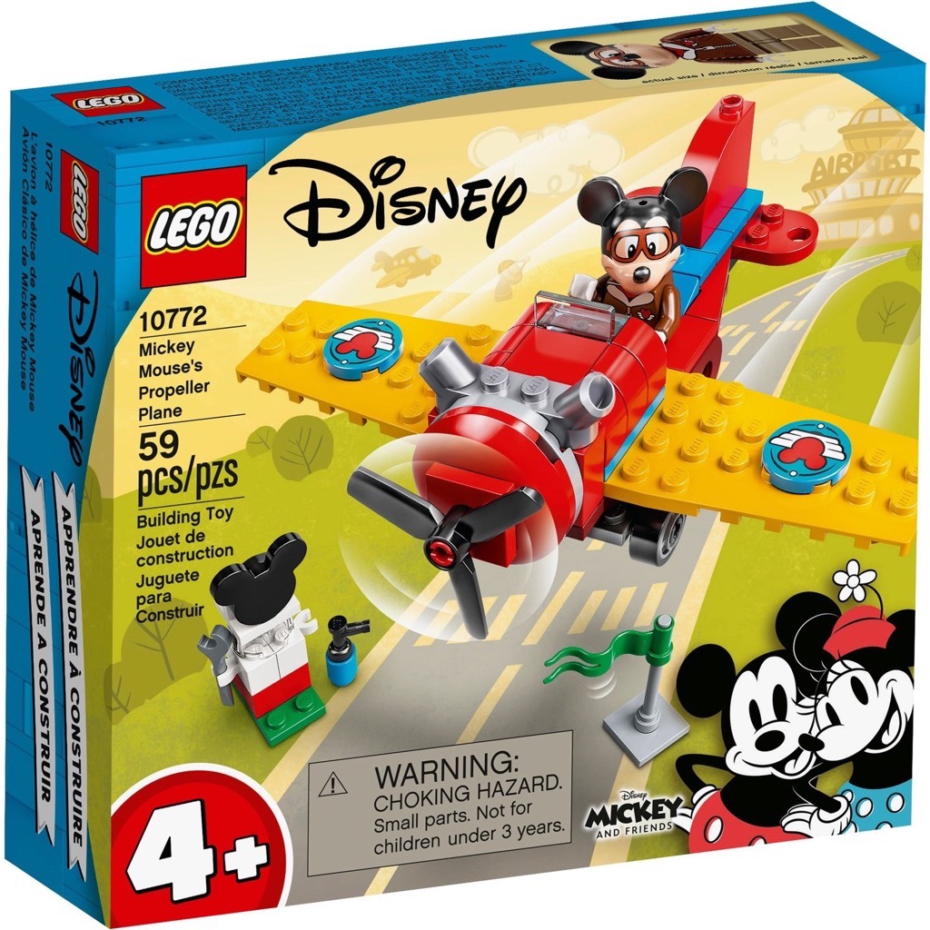 เลโก้ LEGO Disney 10772 Mickey Mouse's Propeller Plane