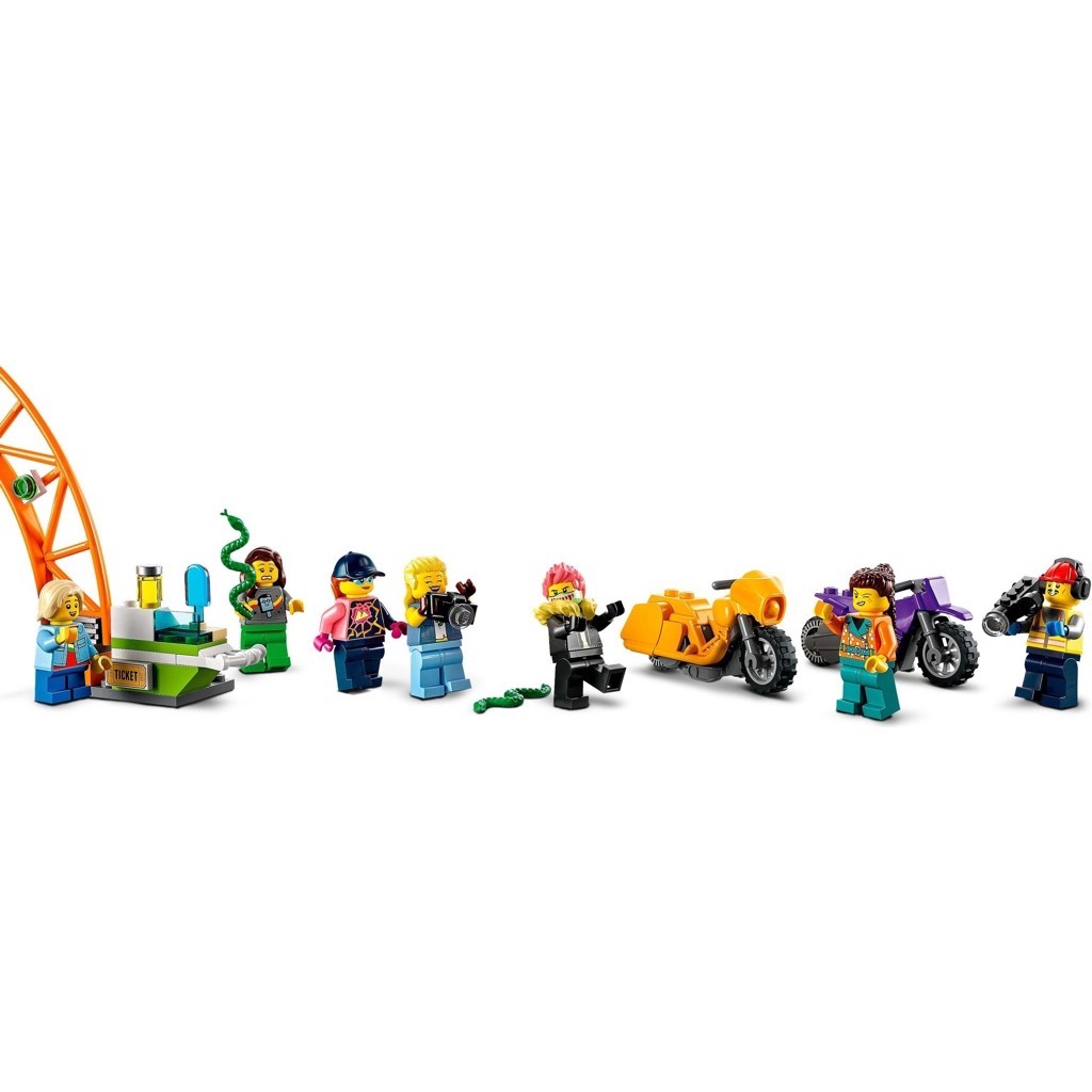 เลโก้ LEGO City 60339 Double Loop Stunt Arena