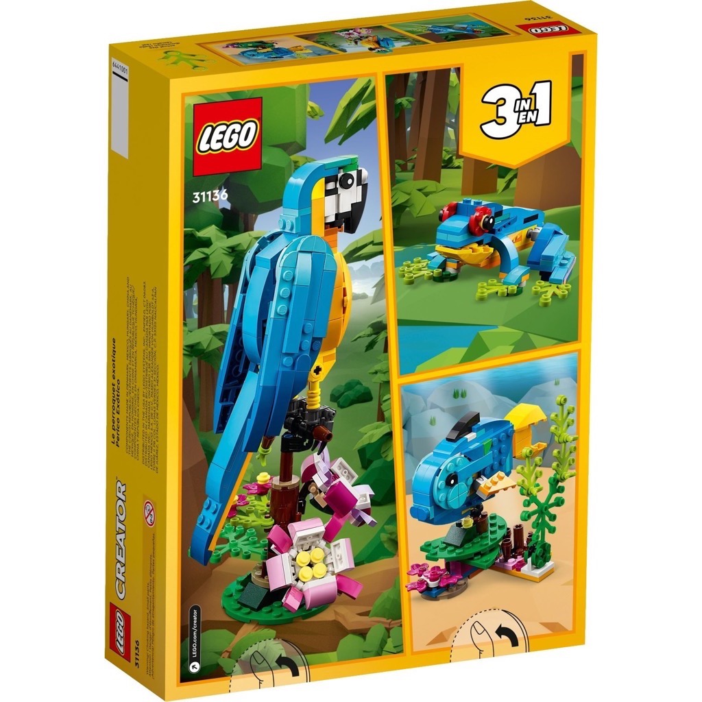 เลโก้ LEGO Creator 31136 Exotic Parrot