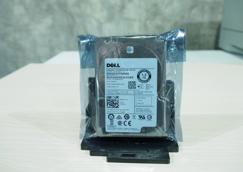 hdd sas 1.2TB 10k hdd server มือ 2 พร้อมใช้งาน