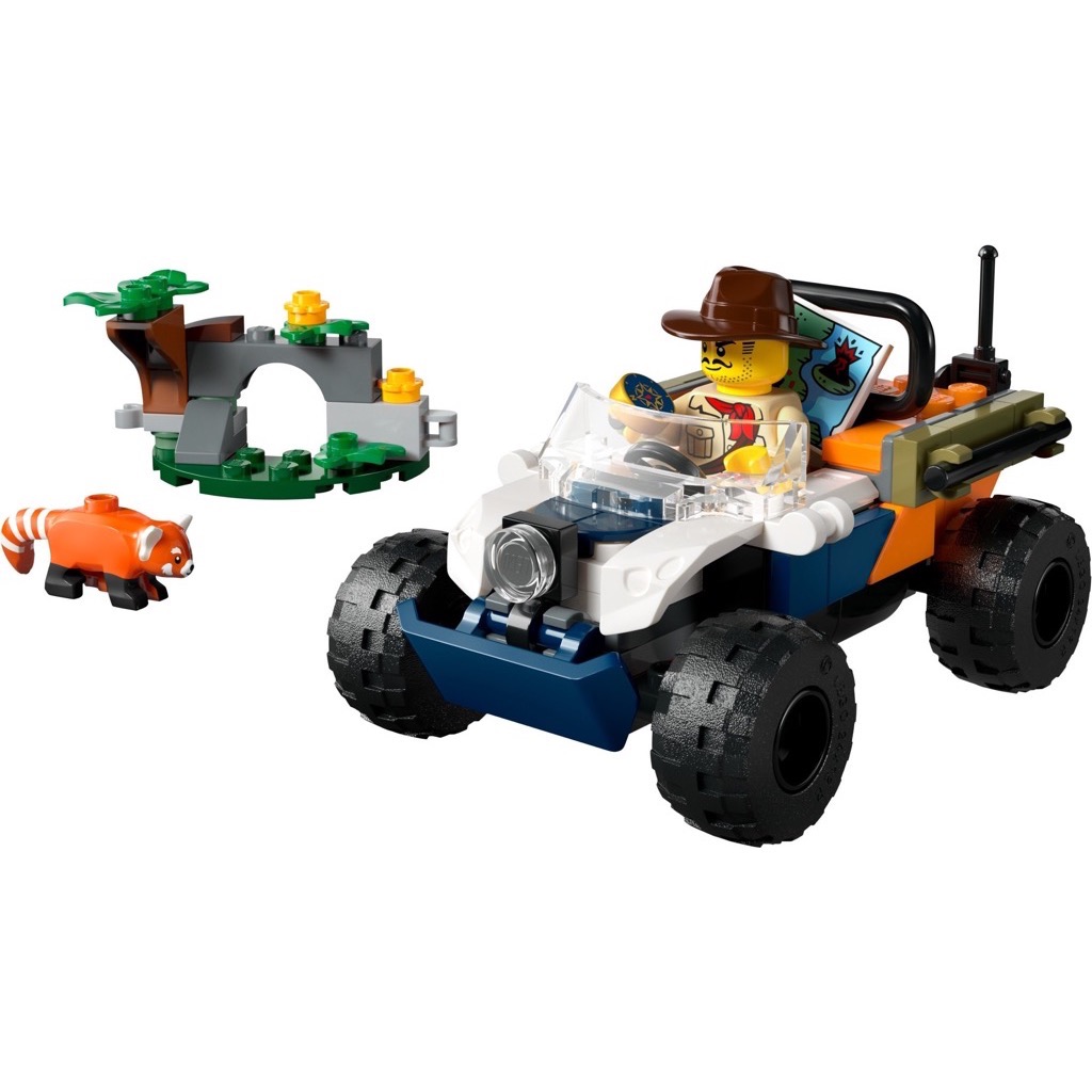 เลโก้ LEGO City 60424 Jungle Explorer ATV Red Panda Mission