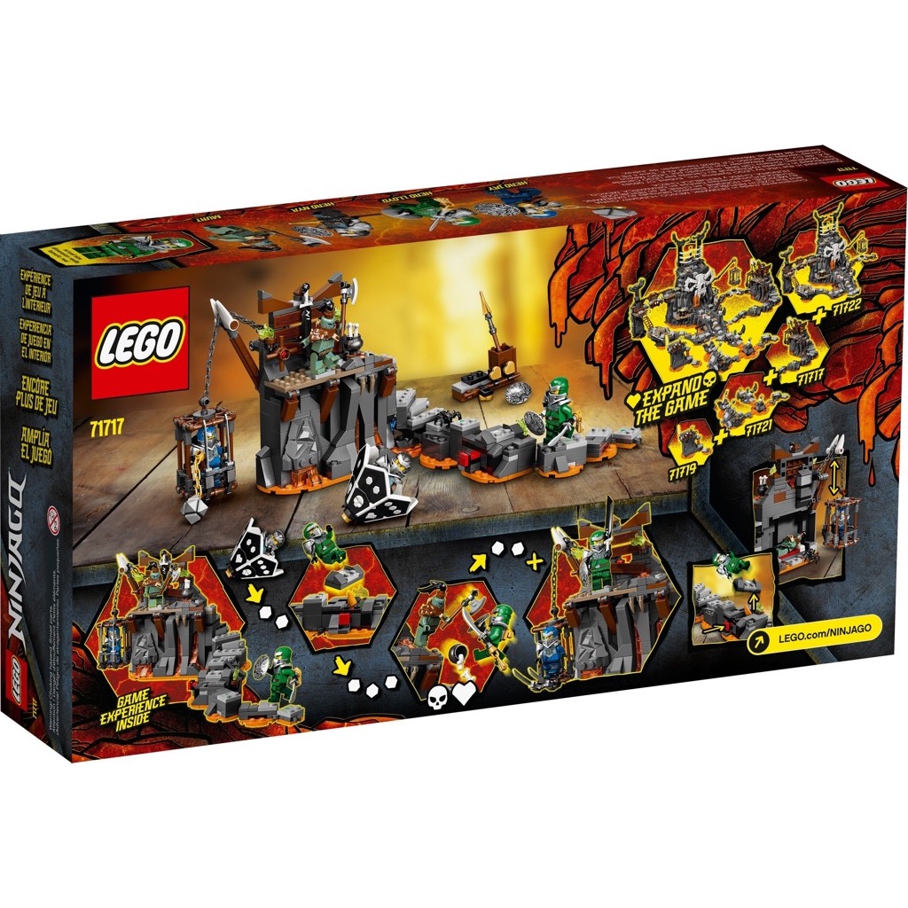 เลโก้ LEGO Ninjago 71717 Journey to the Skull Dungeons