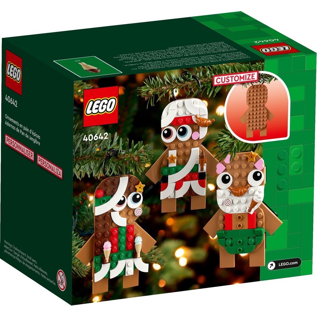 เลโก้ LEGO Exclusives 40642 Gingerbread Ornaments