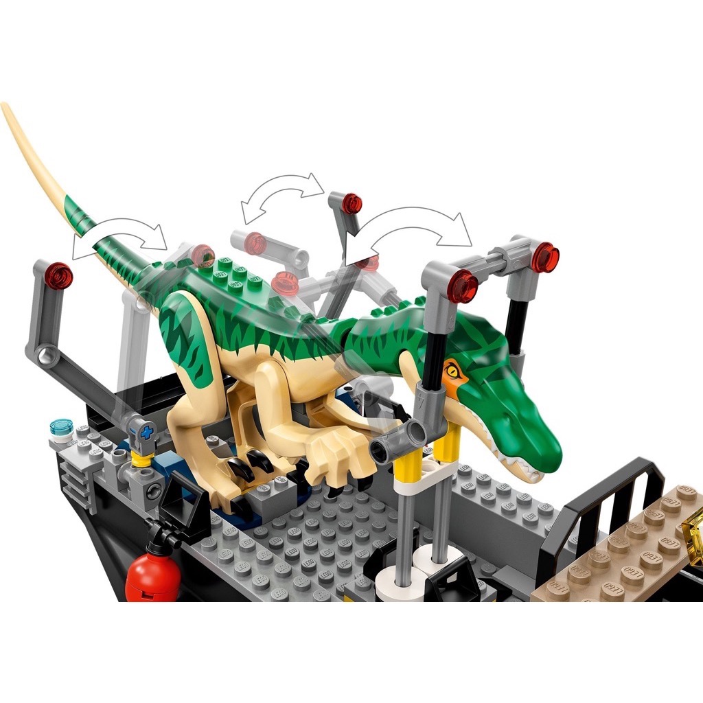 เลโก้ LEGO Jurassic World 76942 Baryonyx Dinosaur Boat Escape