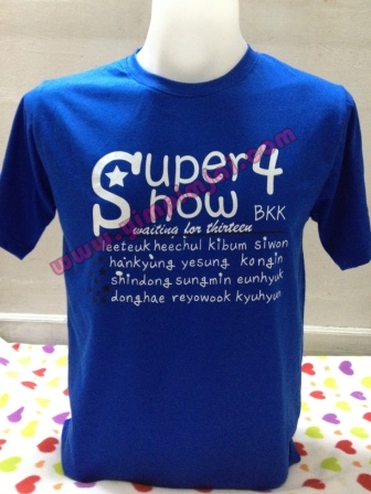 เสื้อยืด supershow4 in BKK