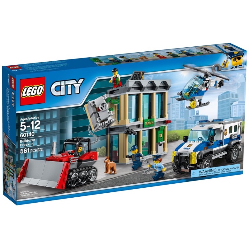 LEGO City 60140 Bulldozer Break-in