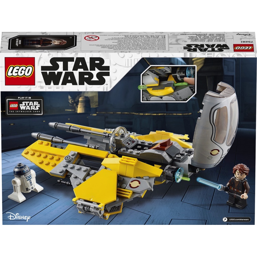 เลโก้ LEGO Star Wars 75281 Anakin's Jedi Interceptor