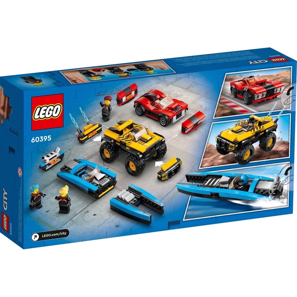 เลโก้ LEGO City 60395 Combo Race Pack