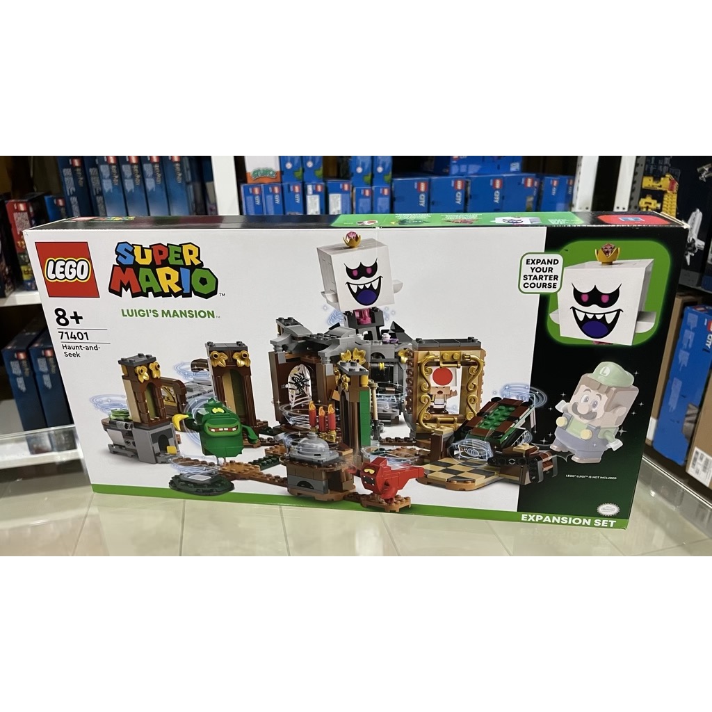 เลโก้ LEGO Super Mario 71401 Luigi's Mansion Haunt-and-Seek (กล่องไม่สวย-Damaged Box)