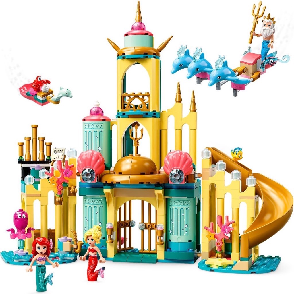 เลโก้ LEGO Disney 43207 Ariel's Underwater Palace