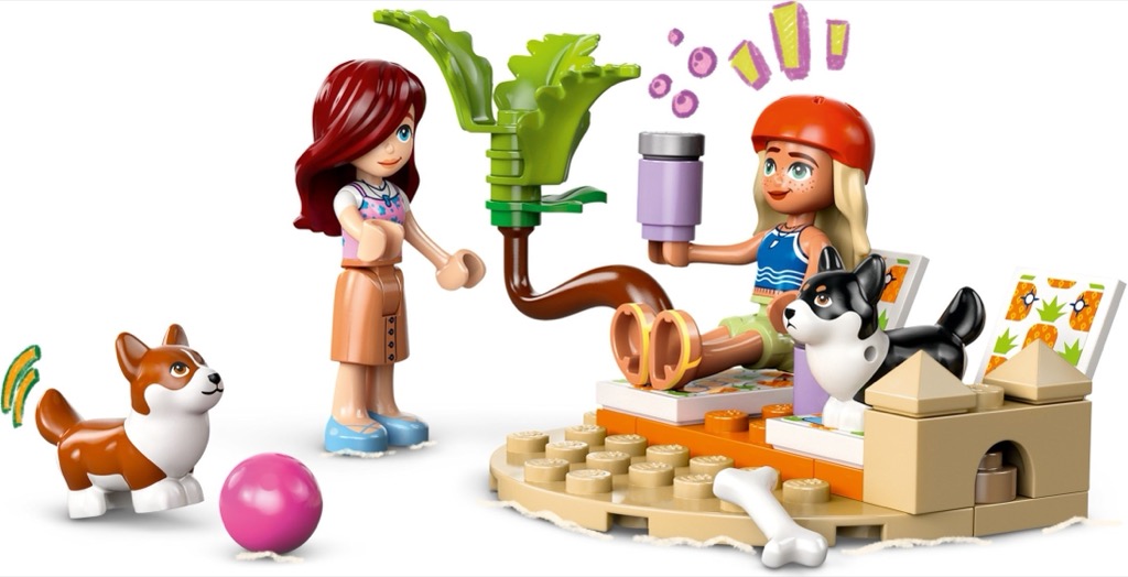 เลโก้ LEGO Friends 42641 Surfing Dogs and Scooter Adventure