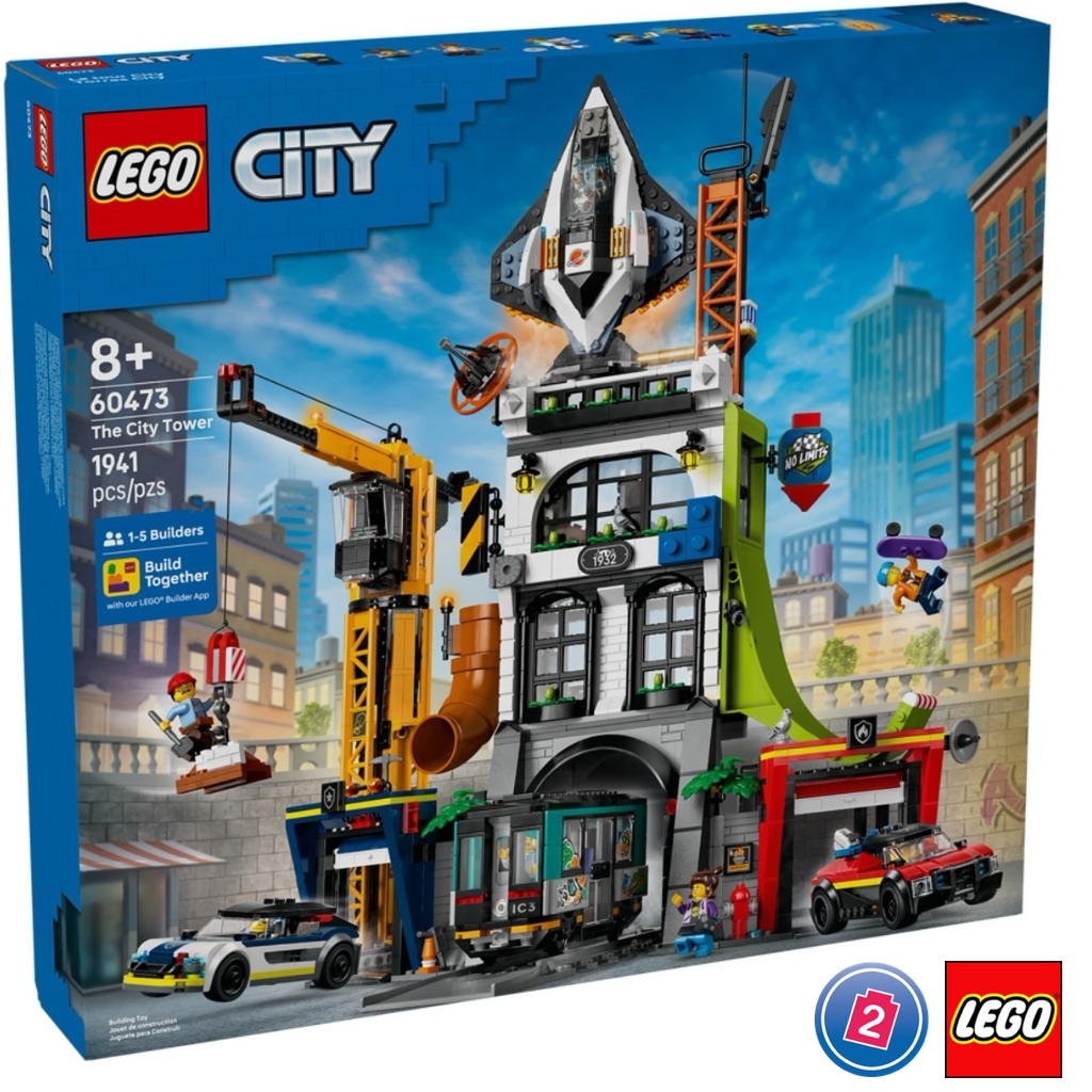 เลโก้ LEGO City 60473 The City Tower