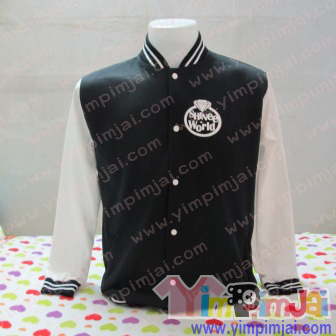 เสื้อรุ่น เสื้อกันหนาว เบสบอล ตามสั่ง Shinee World