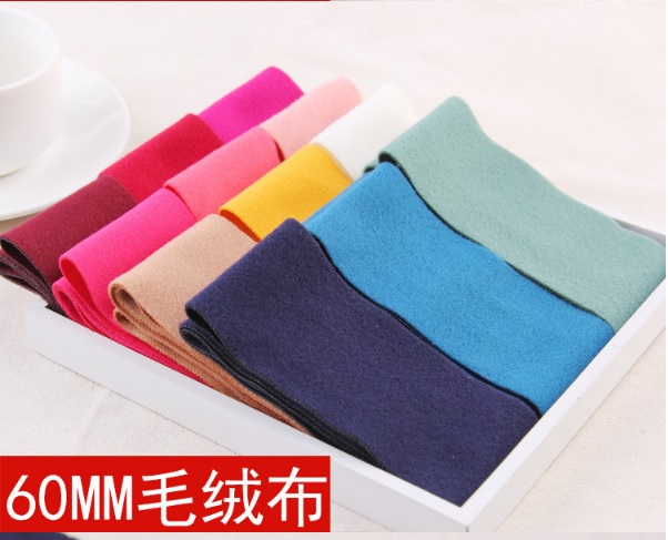 ผ้าสักหลาดทำโบว์สไตล์เกาหลี ขนาด 6x72 ซม.#KR091