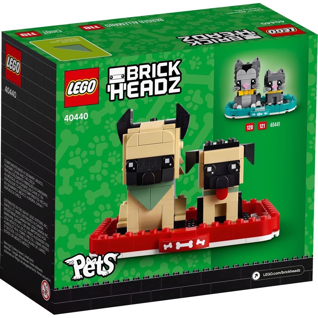 เลโก้ LEGO BrickHeadz 40440 German Shepherds