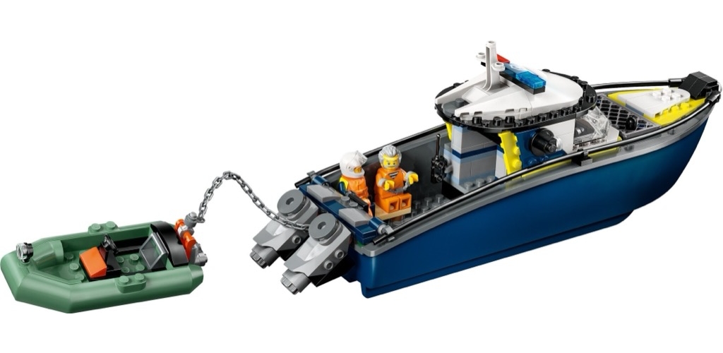 เลโก้ LEGO City 60456 Police Boat Chase