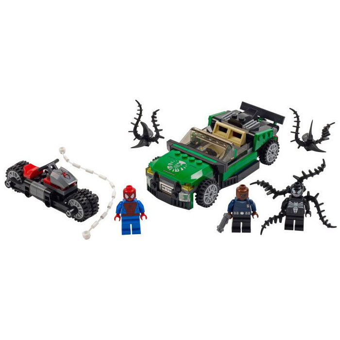 LEGO Super Heroes 76004 Spider-Man : Spider-Cycle Chase (Retired Product)