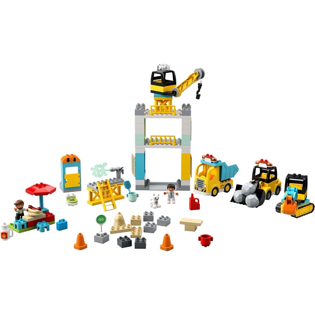 เลโก้ LEGO Duplo 10933 Tower Crane & Construction