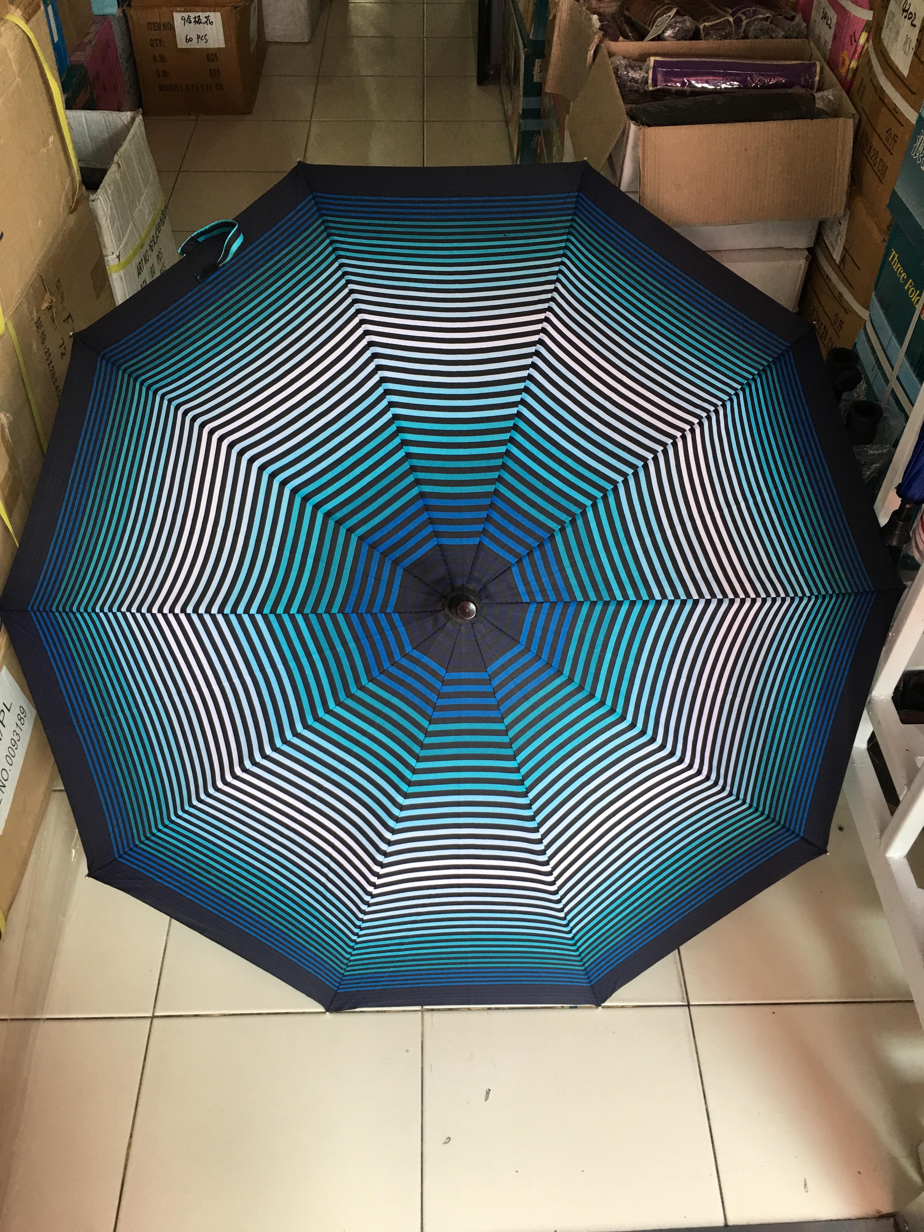 ร่มตอนเดียว22 8ก้าน รหัส ลายทาง