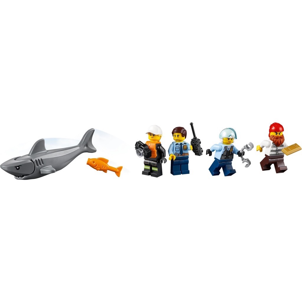 เลโก้ LEGO City 60308 Seaside Police and Fire Mission
