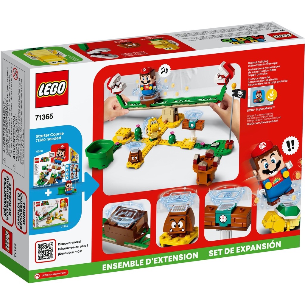 เลโก้ LEGO Super Mario 71365 Piranha Plant Power Slide