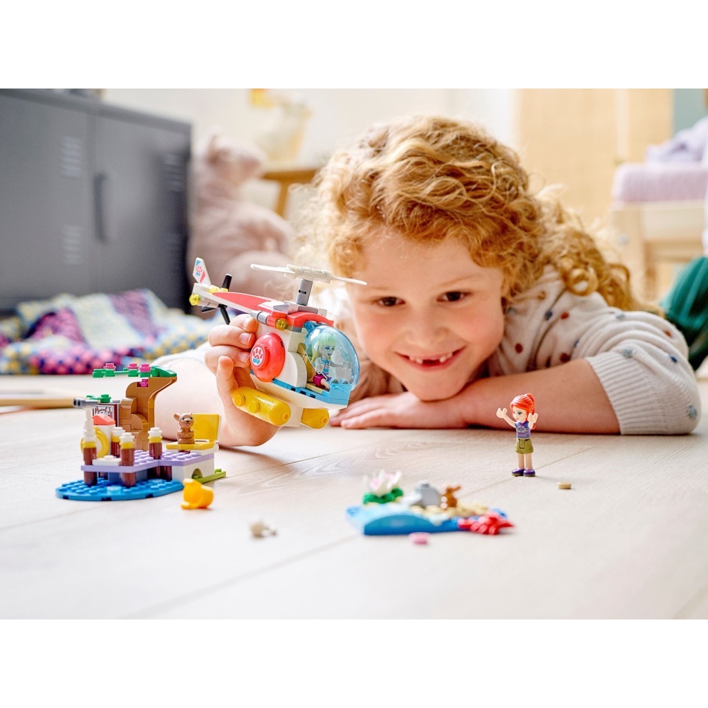 เลโก้ LEGO Friends 41692 Vet Clinic Rescue Helicopter