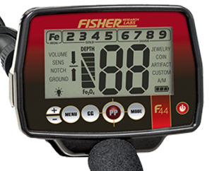 เครื่องตรวจจับโลหะ Fisher รุ่น F44
