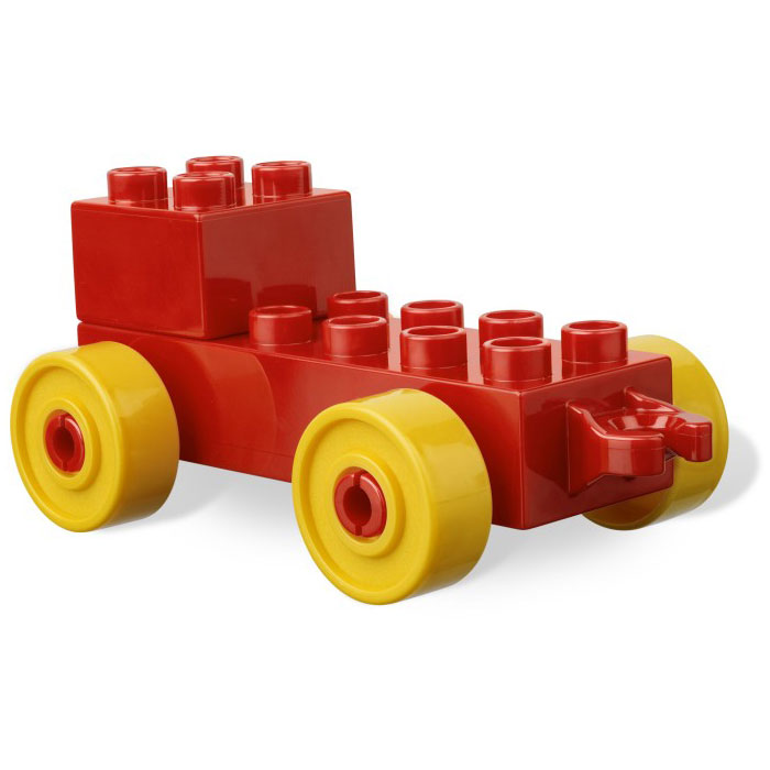 LEGO Duplo 6760 Read & Build, Let's Go! Vroom